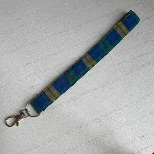 Plaid Wrist Lanyard