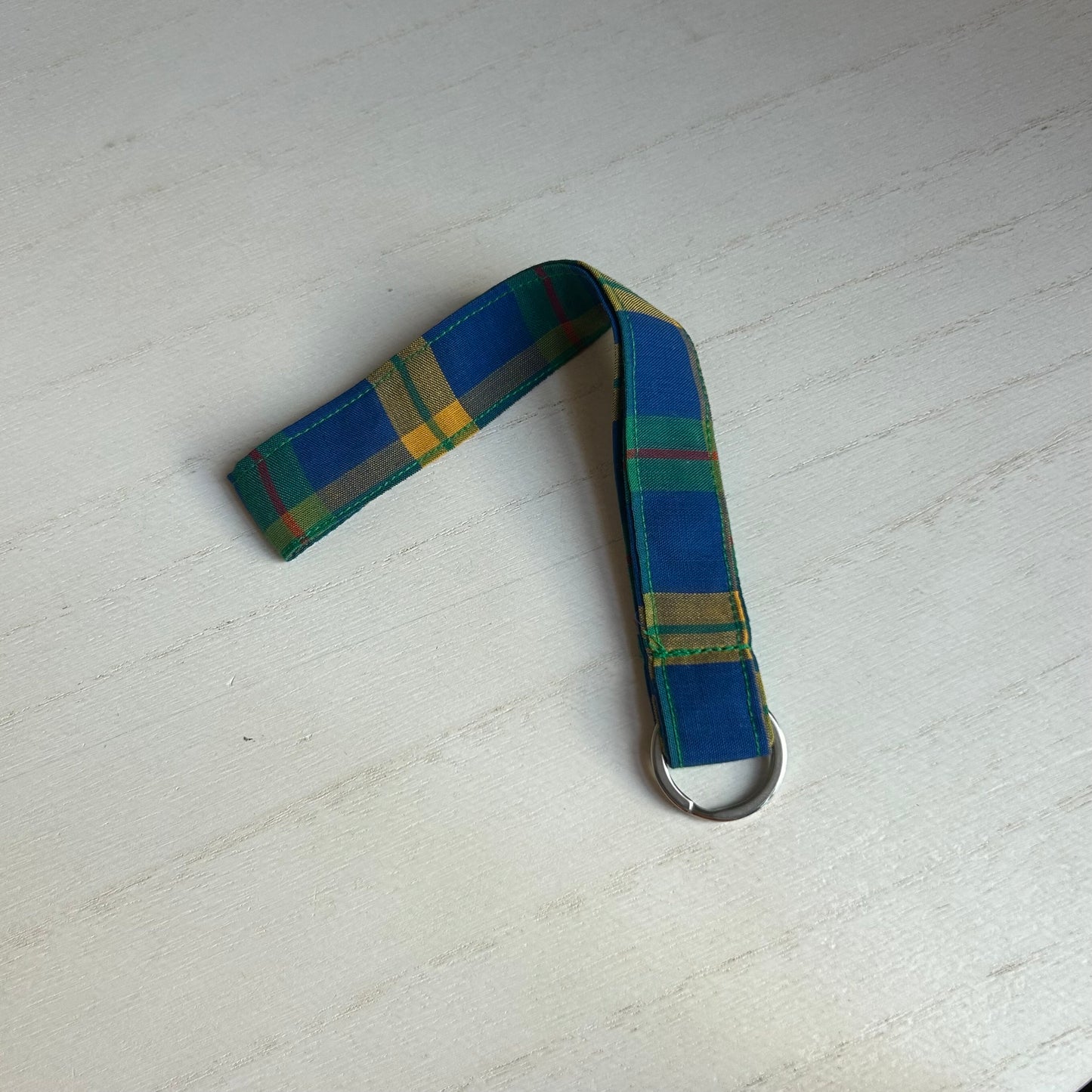 Plaid Wrist Lanyard