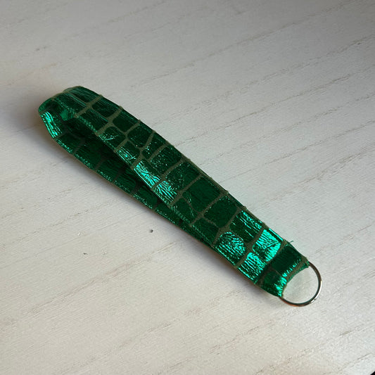 Shiny Alligator Wrist Lanyard