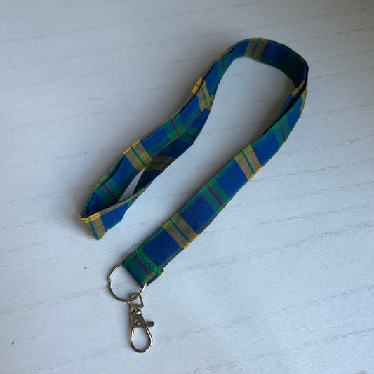 Plaid Lanyard