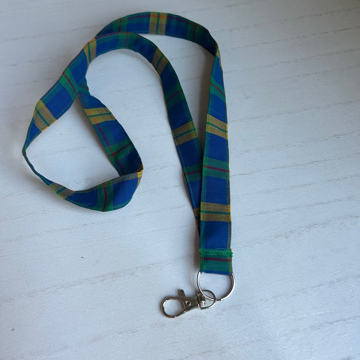 Plaid Lanyard