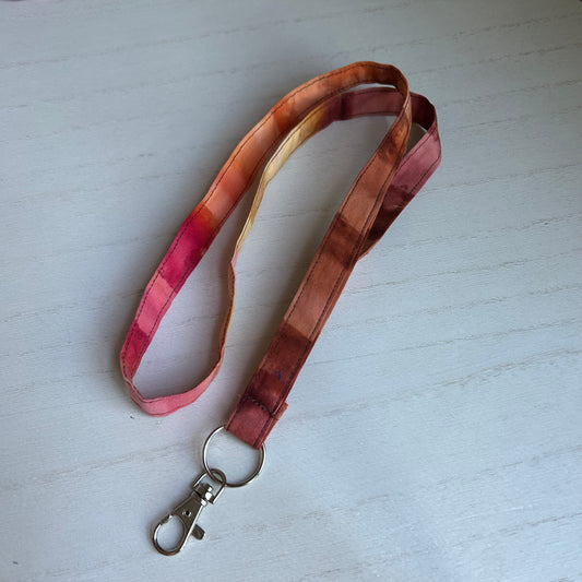 Red Ombre Lanyard