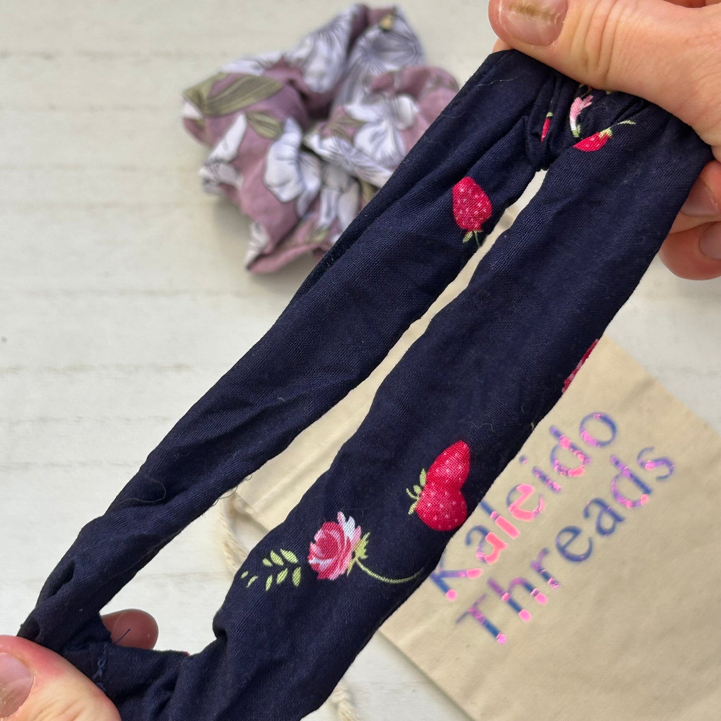 Four Florals Scrunchies 4 Pack