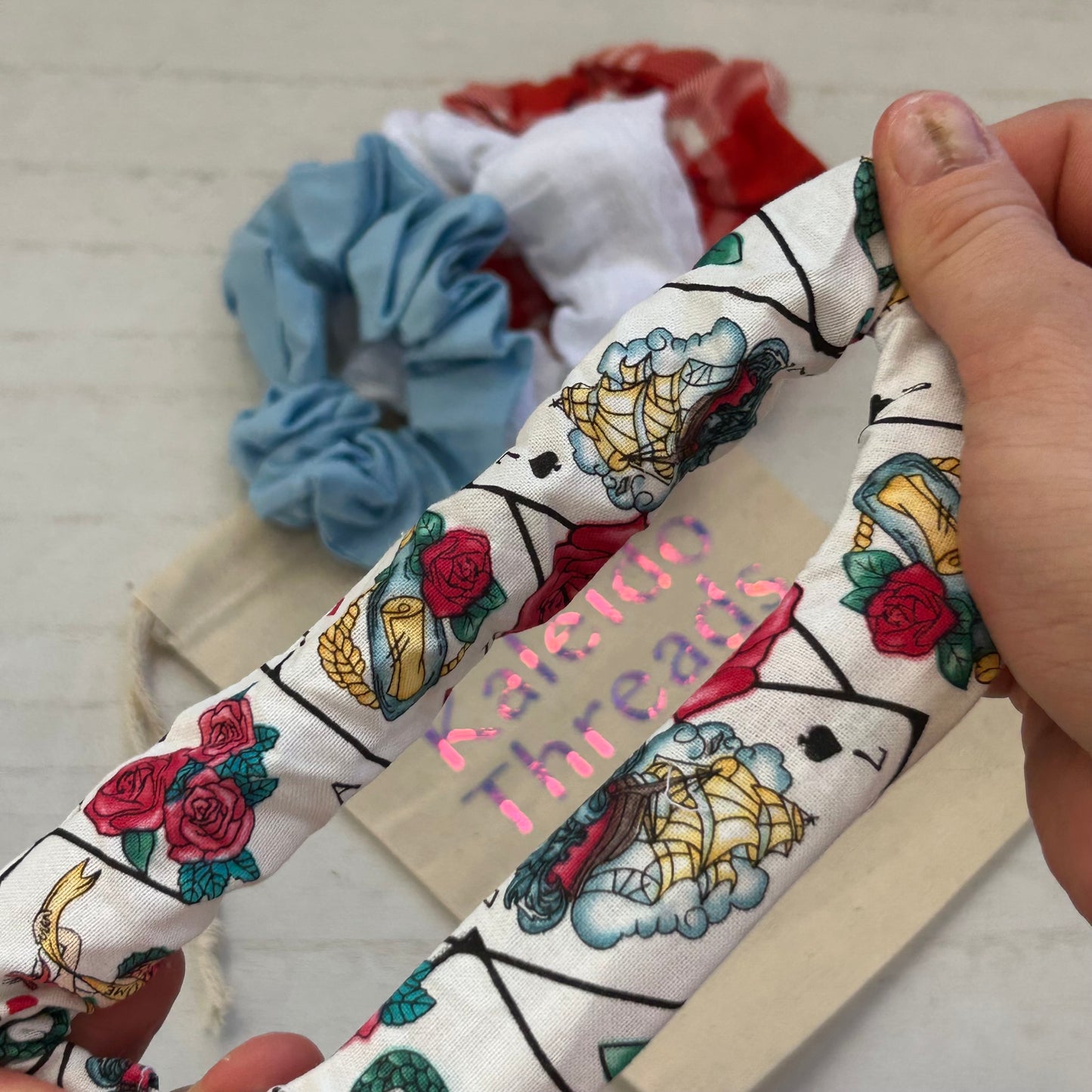 Wonderland Scrunchies 4 Pack