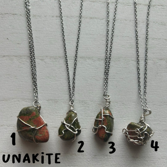 Unakite Necklace