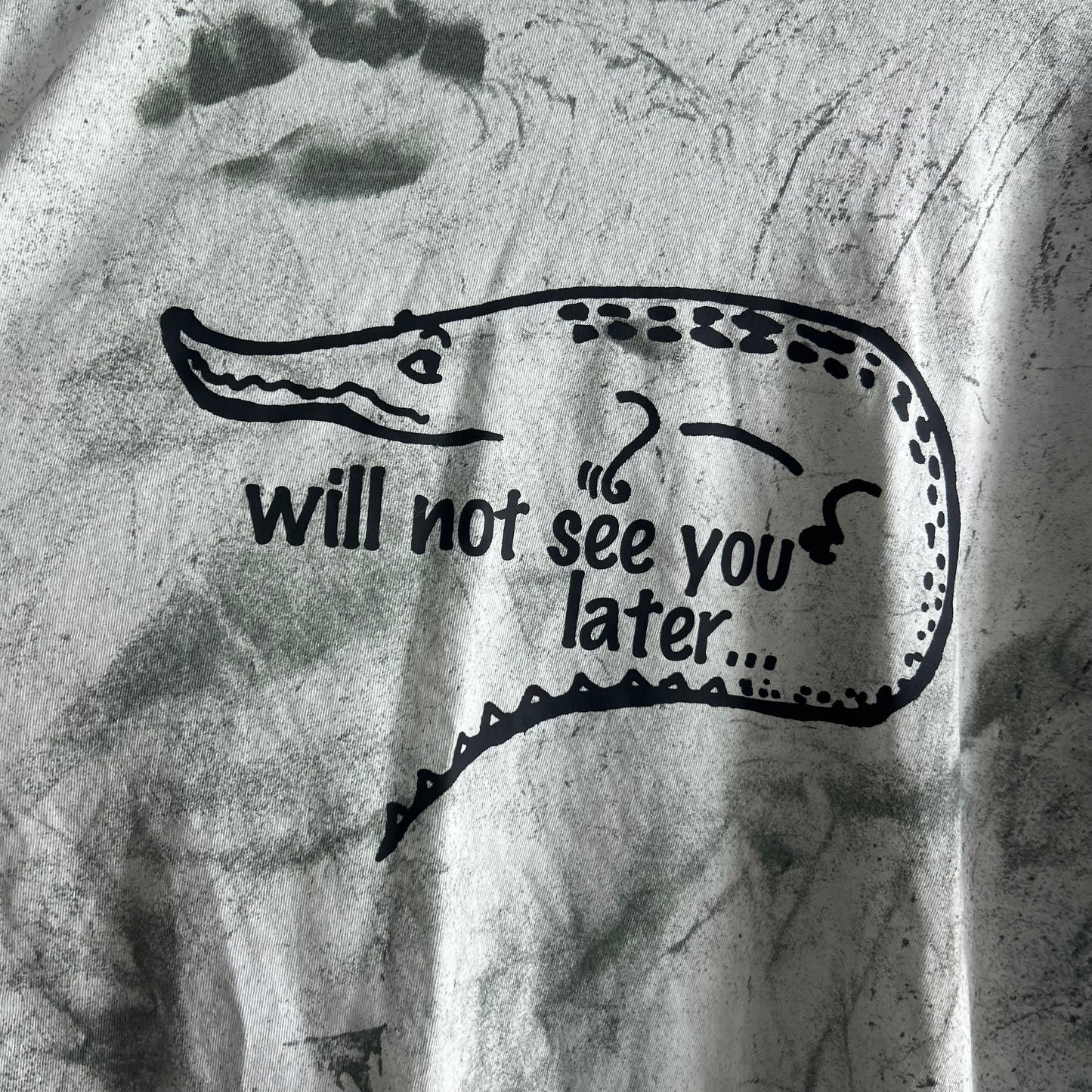 Not Later Alligator Original Tee