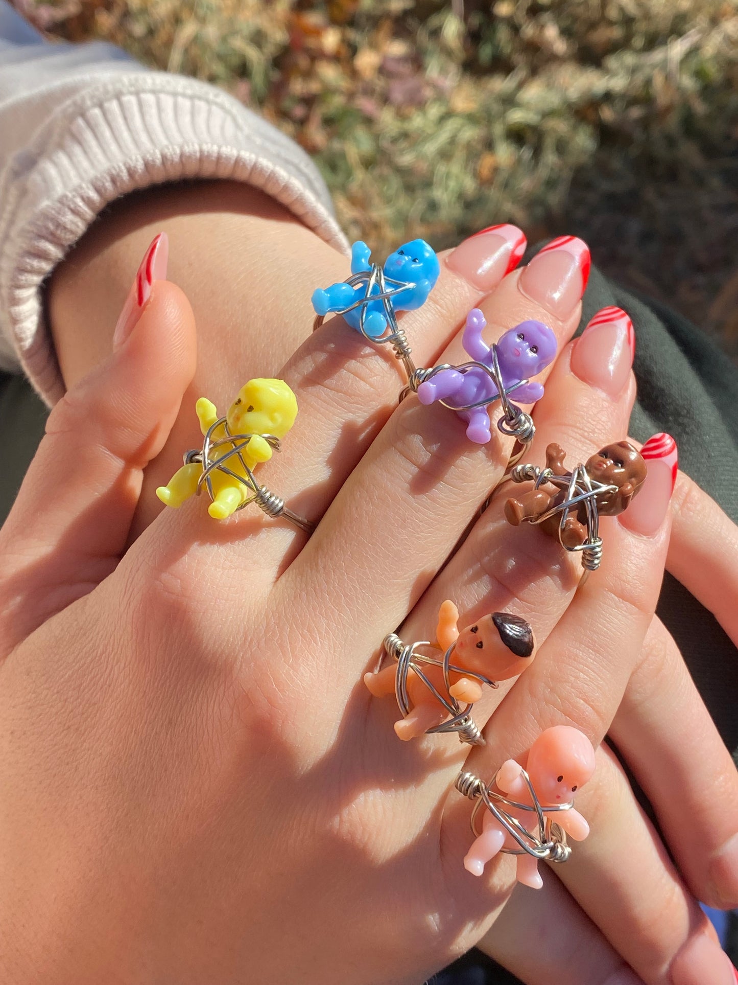 Baby Wire Wrapped Ring