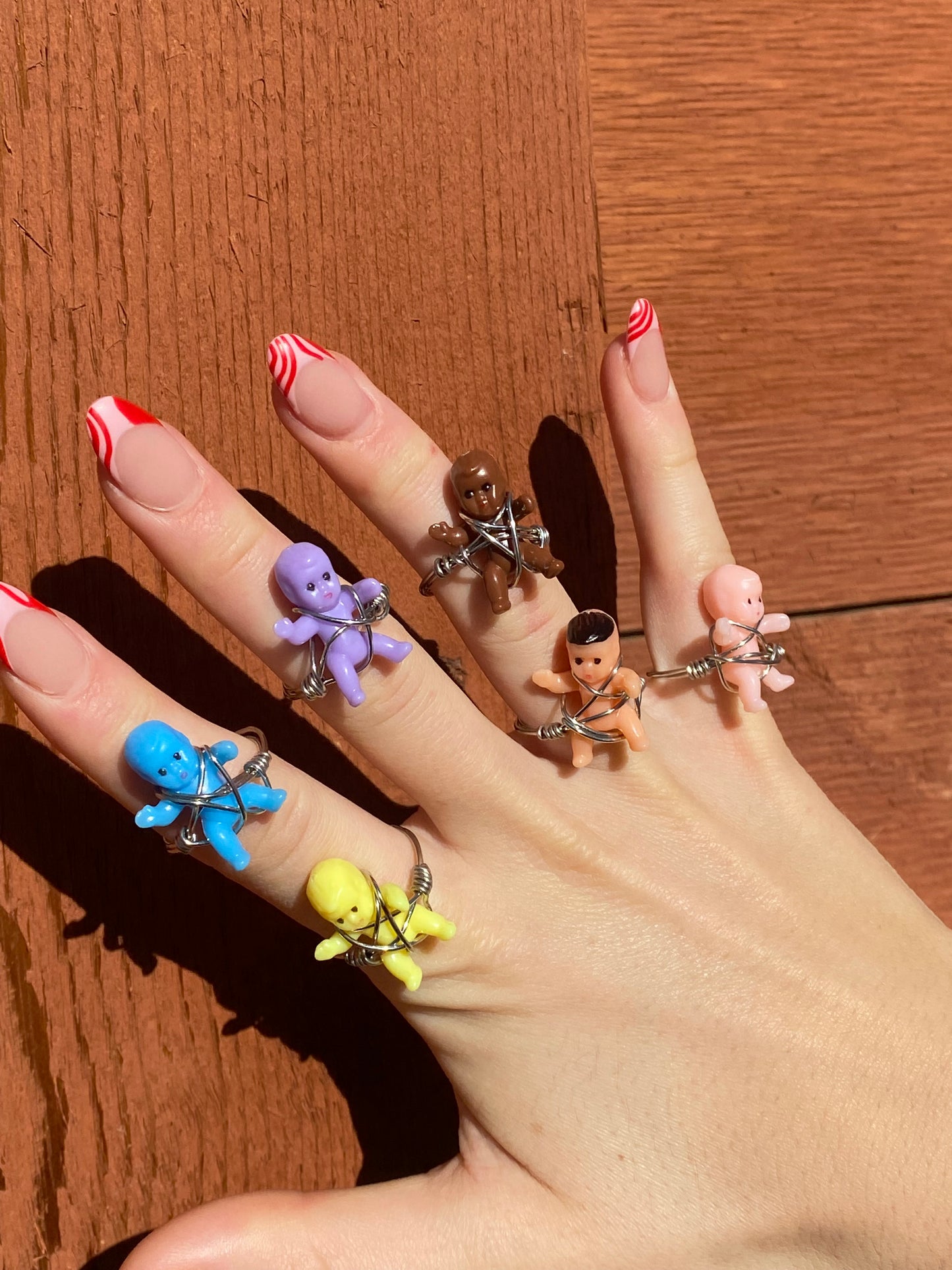 Baby Wire Wrapped Ring