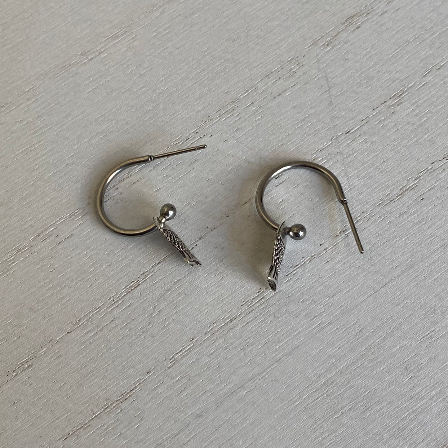 Fish Hoop Earrings