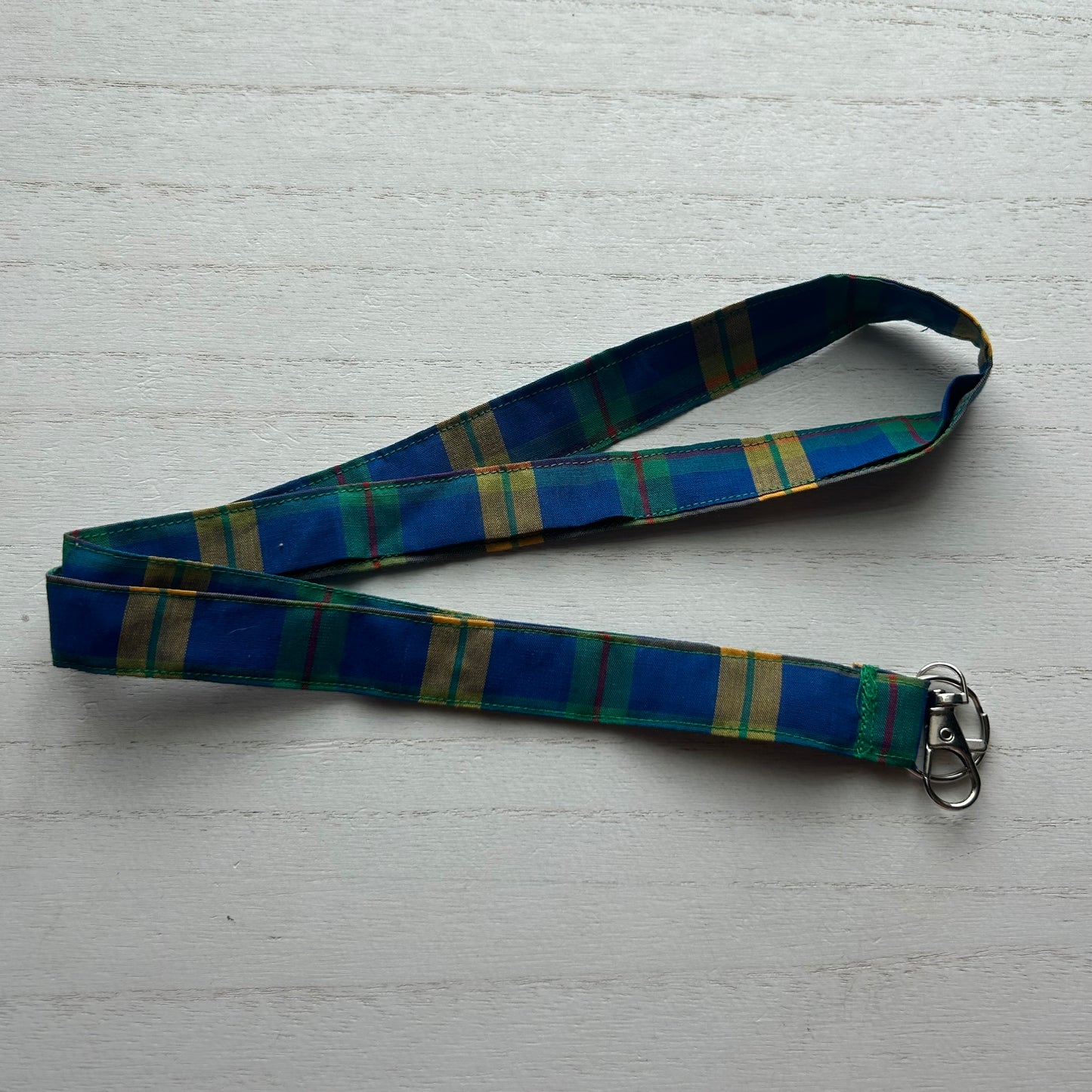 Plaid Lanyard