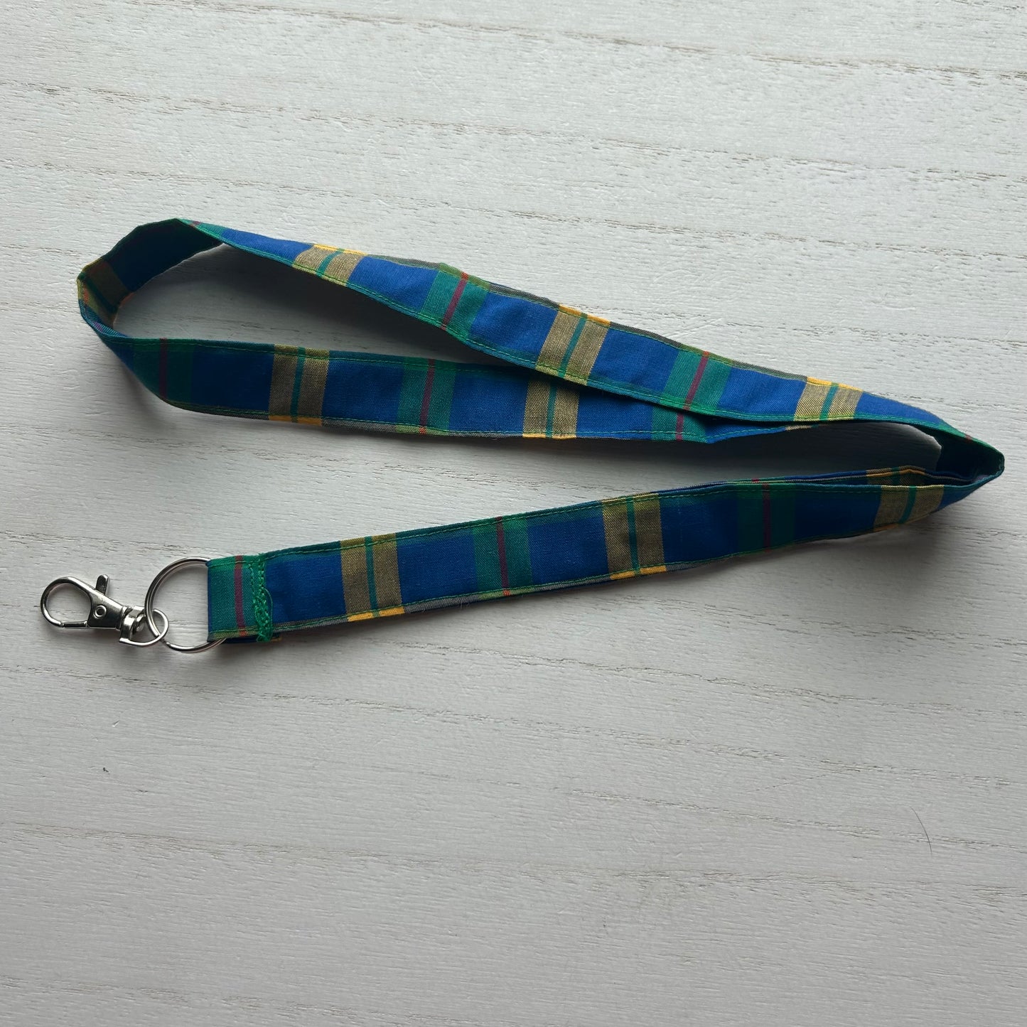 Plaid Lanyard