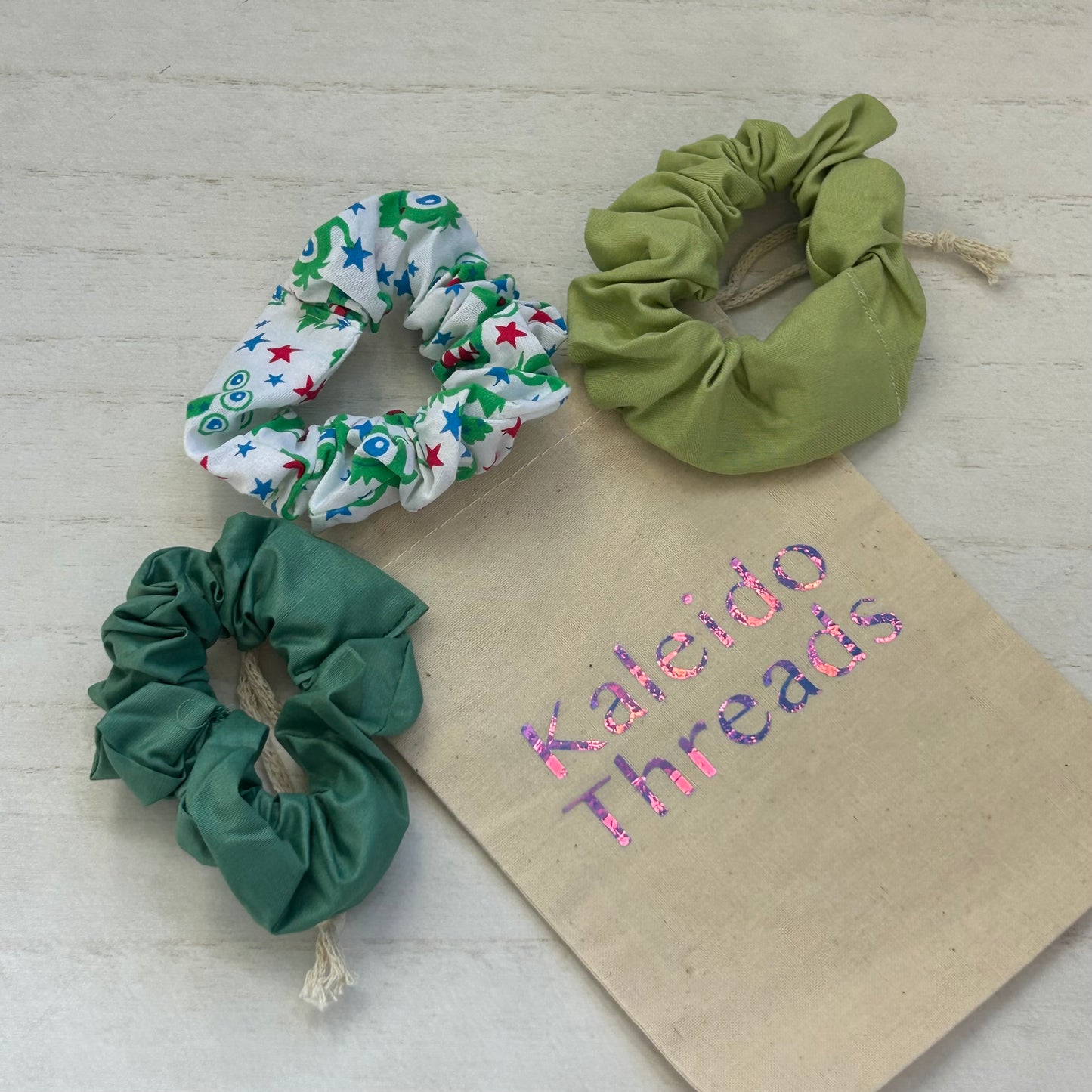 Monster Monstrosity Scrunchies 3 Pack